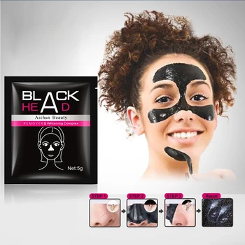 

Bamboo Charcoal Julep Black m ask Face Skin Care b lackhead Remover And o il-Control Depth Clean Pore Dirt