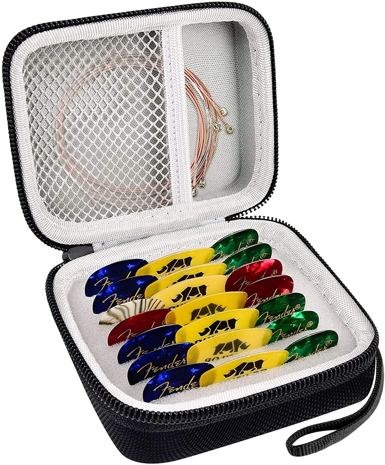 Soporte para púas de funda Compatible con Fender | D'addarario | ChromaCast | JIM DUNLOP | MUSICAL | (solo estuche)|Bolsas de - AliExpress