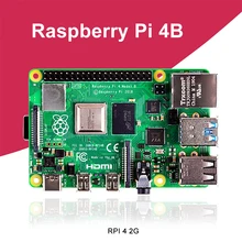 Nueva Raspberry Pi Modelo B 2GB RAM BCM2711 Quad core Cortex-A72 brazo v8 1,5 GHz 2,4/5,0 GHz WIFI Bluetooth 5,0