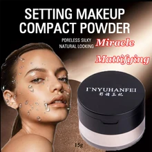 Чудо Матирующая фиксирующая пудра Цвет лица Геометрическая косметика для красоты лица 15 г