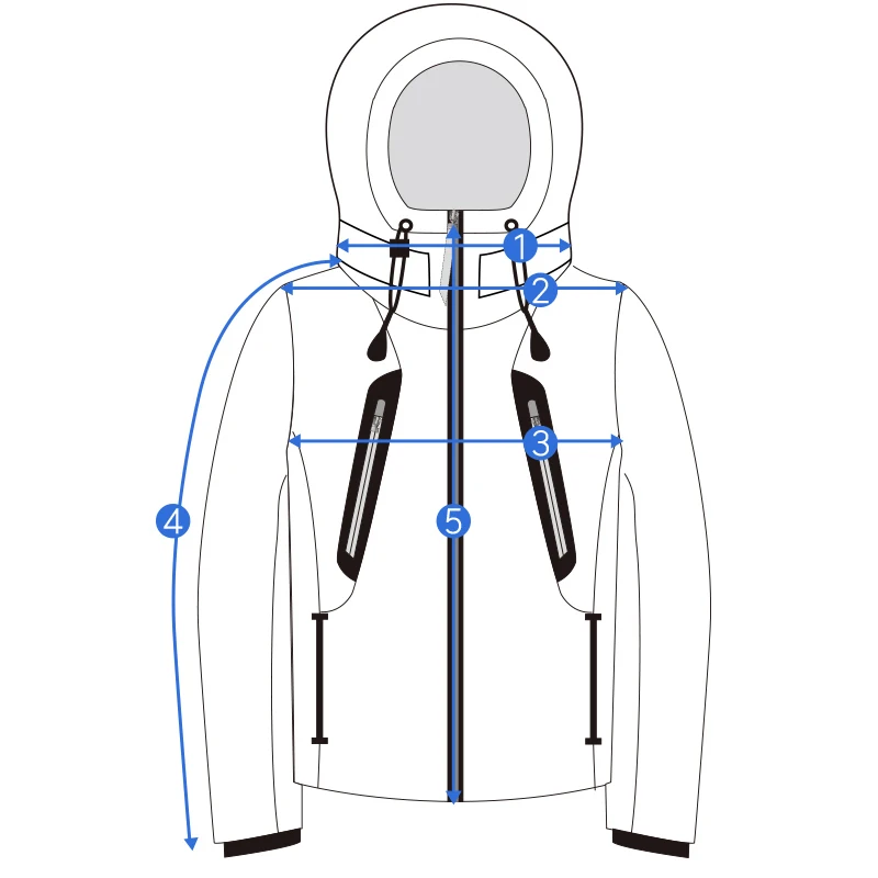 Original Xiaomi 90 Points Hot Temperature Control Down Jacket Charging Treasure Power 40 to 50 Cels