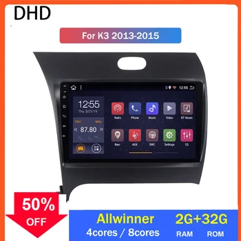 

Car Radio Multimedia Player Android 10.0 Screen For Kia CERATO K3 FORTE 2013 2014 2015 Gps Navigation RDS Allwinner Processor