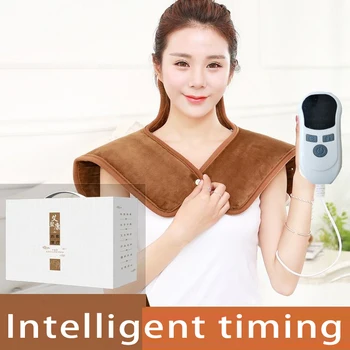 

Infrared Heating Neck Shoulder Back Body Electric Massage Pillow Shiatsu Massager Device Cervical Healthy Massageador Relaxation