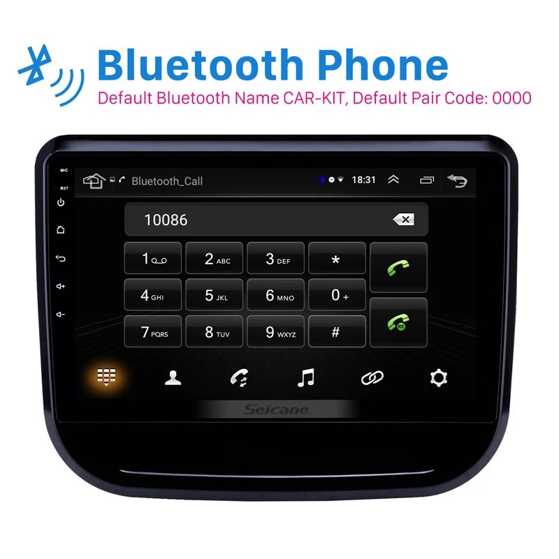  Seicane GPS Navi Car Autoradio 10.1