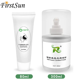

80/300ml Safe Laser Carbon Cream Skin Rejuvenation Skin Whitening Skin Deep Cleaning Carbon Gel Moisturizing Massage Face Cream