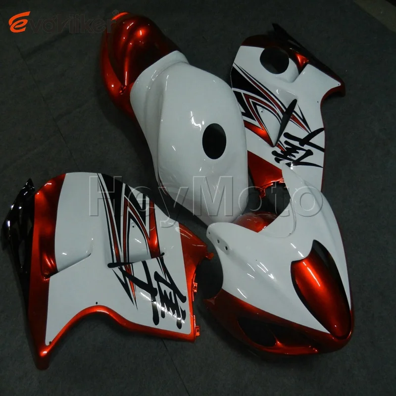 Пользовательские ABS обтекатель для GSX-R1300 1997-2007 1998 1999 2000 2001 2002 2003 2004 2005 2006+ винты+ зеленый - Цвет: W