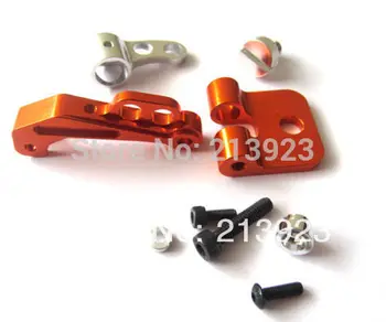 

Aluminum Alloy FPV LCD Monitor Mount Bracket Support w/Gravity Regulator for DJI Phantom Futaba Transmitter Silver / ORANGE