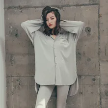 Feier/комплект пижам из 3 предметов, платье для сна, свободная ночная рубашка, Модальная Пижама, Женская Футболка для беременных, домашняя одежда, женская одежда