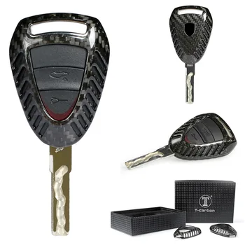 

Auto Auto Remote Key Case For 2003-2010 Porsche 911 & 1999-2008 Porsche Boxter Cayman 3 Button Carbon Fiber Car Accessories