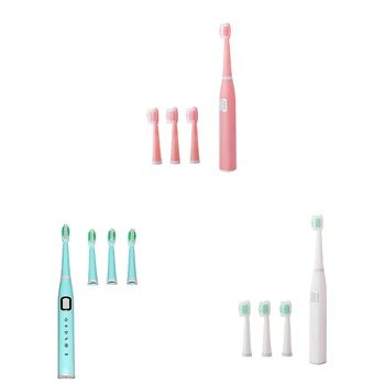 

Adult Child Electric Toothbrush USB Induction Rechargeable Electric Toothbrush Sonic Electric Toothbrush IPX7 Waterproof