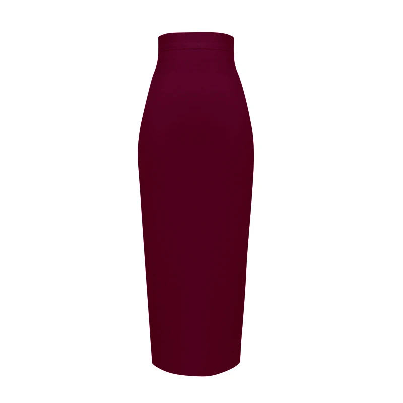 Simly Tara,, Женская эластичная бандажная юбка ярких цветов, сексуальная облегающая юбка-карандаш до колена