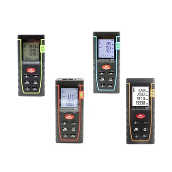 

131Ft Distance Meter Digital Diastmeter Range Finder Meter Area Volume Measure Tool With Lcd 4 Line Display
