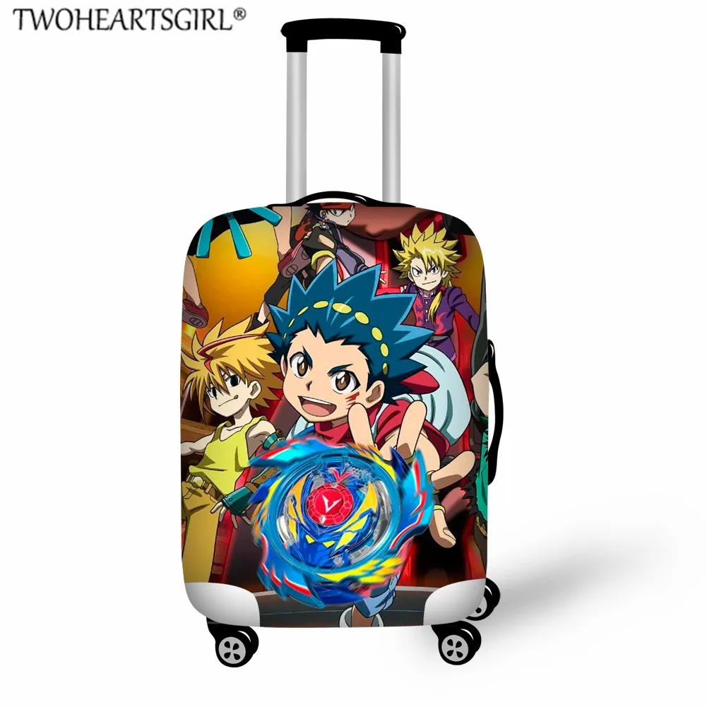 Z4190 TWOHEARTSGIRL Beyblade Burst багажный Защитный чехол дорожные аксессуары для чемодана чехол для 18-32 дюймов Чехол для тележки пылезащитный чехол - Цвет: Z4190