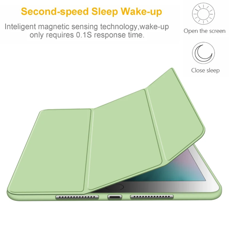 Новый чехол для Apple iPad 10 2 дюймов дисплей retina A2197 ZAIWJ из искусственной кожи + ТПУ