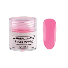 Цветной акриловый порошок для ногтей | Magenta-0,16 Oz(5гр) Маникюрный набор для профессиональной скульптуры ногтей