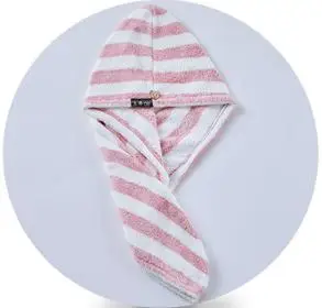 pink Sugan Life новая волшебная микрофибра для волос быстросохнущая Сушилка полотенце накидка банная шапка быстрая Шапка-тюрбан сухая - Цвет: pink