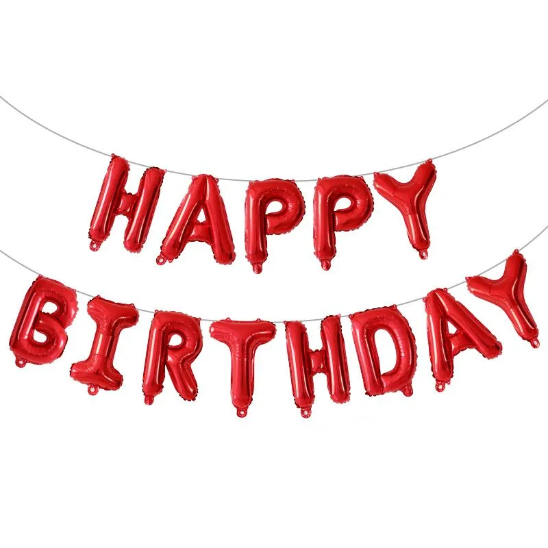 12 дюймов металлические хромированные латексные шары корона с надписью «Happy Birthday», воздушные шары со звездами на свадьбу, день рождения, Детские вечерние украшения - Цвет: red