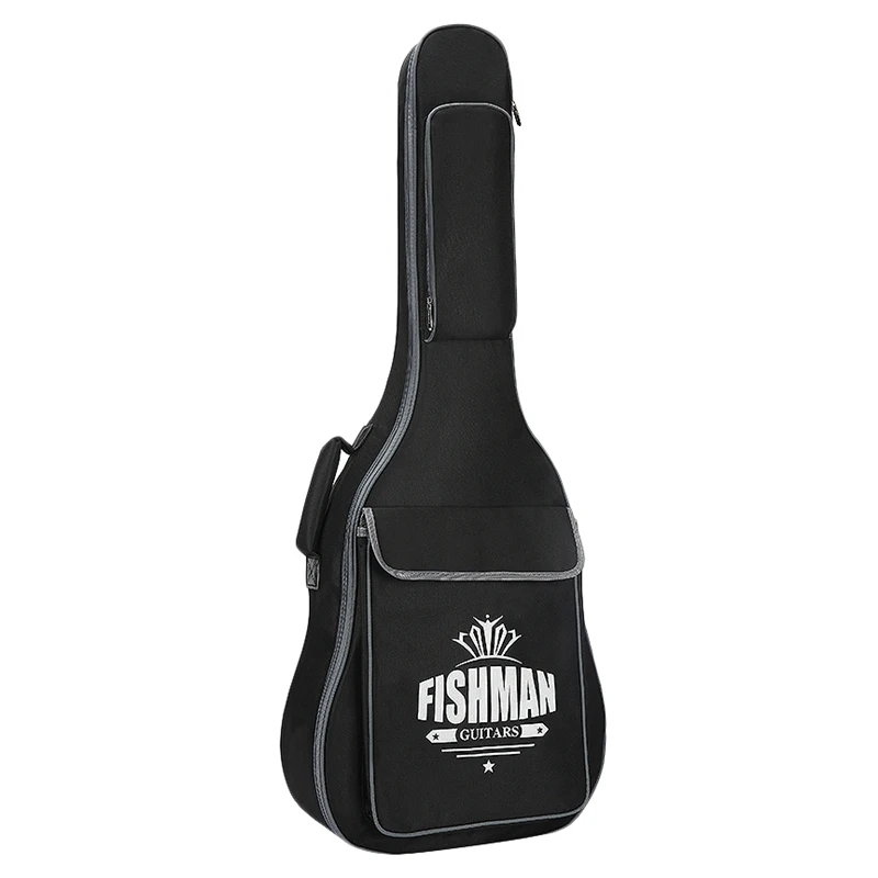 FISHMAN гитары 41 дюймов Акустическая народная гитара Gig Bag Рюкзак Водонепроницаемый 10 мм с хлопковой подкладкой с двойным плечом