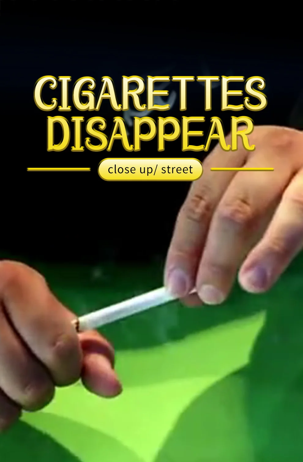 Сигареты исчезают трюки сигареты исчезают реквизит Волшебная сигарета исчезают невероятные пластиковые шалости Волшебные трюки