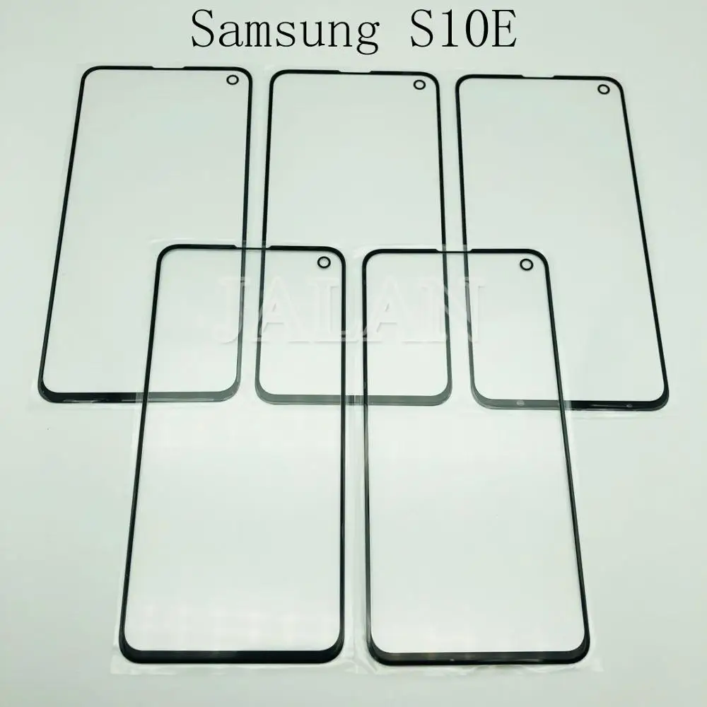 

Copy quality glass for Samsung Galaxy S10E display screen front outer panel replacement glass