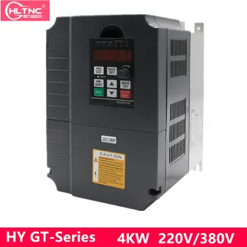

CNC 4KW 4000w 220V 380v 5HP Variable Frequency Drive Inverter VFD for Spindle Motor Speed Controlivertor special