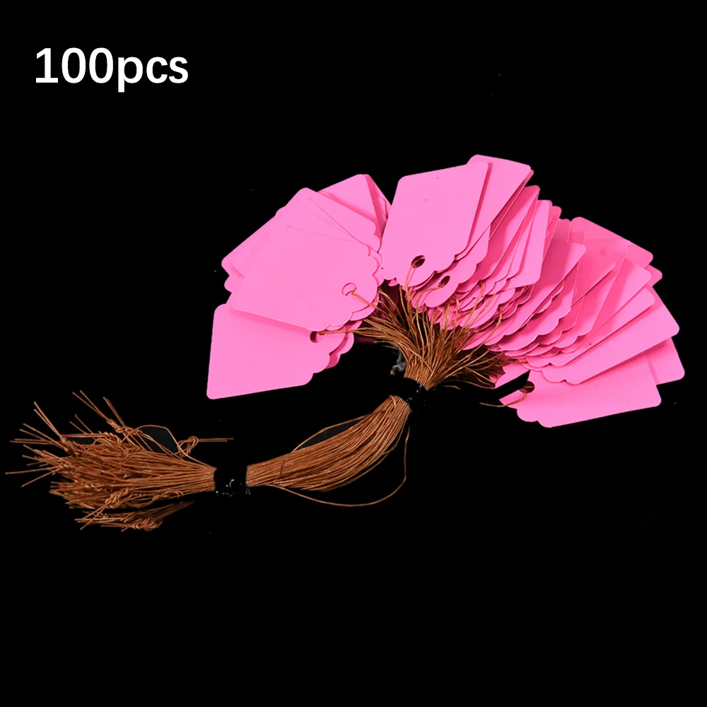 T-type Nursery Garden Plant Tag Flower Labels Plant Seed Label Pot Marker for Plants DIY Garden Tools Pot 100 Pcs plant labels
