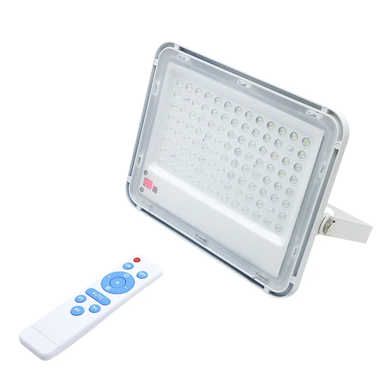 SZYOUMY Led Солнечный Безопасности световой поток лампы светильник 60 Вт 150W 200W Солнечная Floodl светильник на открытом воздухе Водонепроницаемый с Мощность Дисплей дистанционного Управление