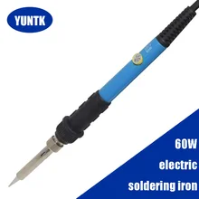 Mini fer à souder à température réglable, Station de travail de fer à souder électrique, Mini poignée crayon thermique, outils de réparation de soudage 60W 