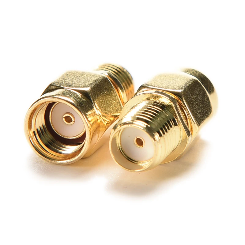 

2PCS SMA Female Jack to RP-SMA Male Jack Center RF Coaxial Adapter Connector