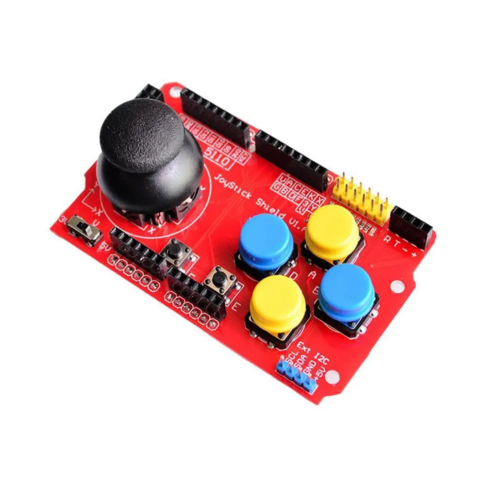 Joystick for Arduino Game Expansion Board Simulates Keyboard and Mouse