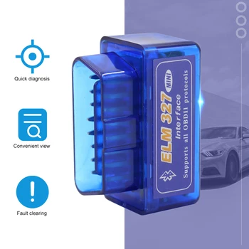 

For Android Torque OBD 2 Interface OBD2 Scanner Super MINI ELM 327 Support OBDII Protocols code reader