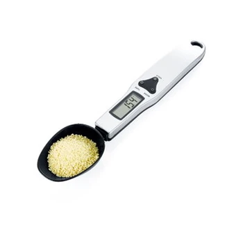 

500g/0.1g Portable LCD Digital Kitchen Scale Measuring Spoon Electronic Spoon Weight Volumn Food Scale High Quality wholesale