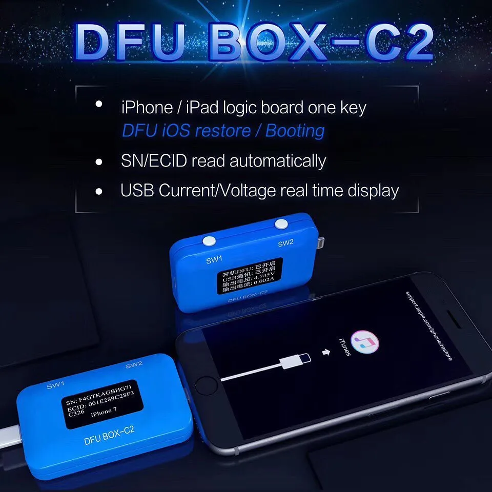 JC C1 c2 умный ремонт OLED экран коробка батарея Зарядка активация плата питания линия для IPhone x 8P 8G 7P 7G 6SP 6S 6G 6P - Цвет: c2