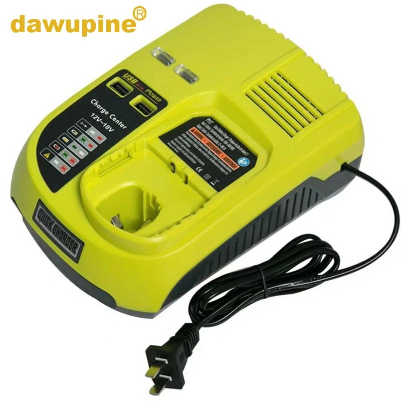 dawupine P117 Lithium-ions Ni-CD NI-MH Battery Charger For RYOBI 12V 14.4V 18V ONE+ Serise P102 P103 P104 P105 P107 P108 | Электроника