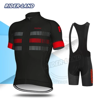 

Men's Cycling Clothing Bicycle Sport Suit Summer Jersey Set Short Sleeve Road Bike Team Uniform Breathable Training Skinsuit
