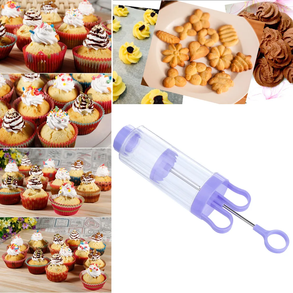 Batter Flour Paste Dispenser For Cupcakes Cookie Cake Muffins Measuring Cup Cream Speratator Pancake Batter Dessert Tools