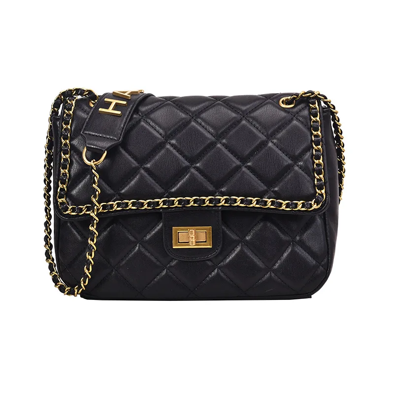 

2019 New European and American Style Fashion Chain Clamshell Bag Shoulder Diagonal Female Bag Famous Designer Women Handbags