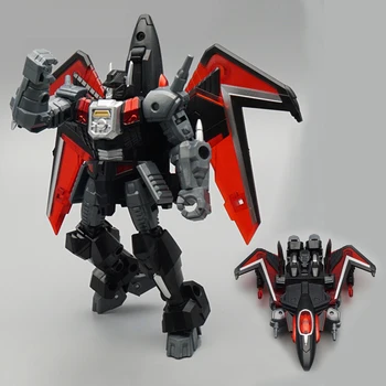 

Dark Black Pioneer Series G1 Transformation Robot MF-44 MF44 Black Shadow Warrior MFT Mech Model Action Figure Toys