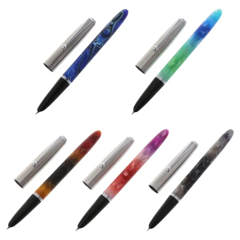 Jinhao 51A роскошные мужские перьевые ручки бизнес ученик 0 38 мм сверхтонкий