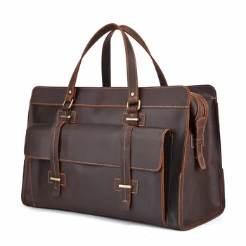 

Genuine Cow Leather Men Business Travel Bag Luxury Designer Duffle Bag Casual Outdoor Package Multifunction Tote Handbag