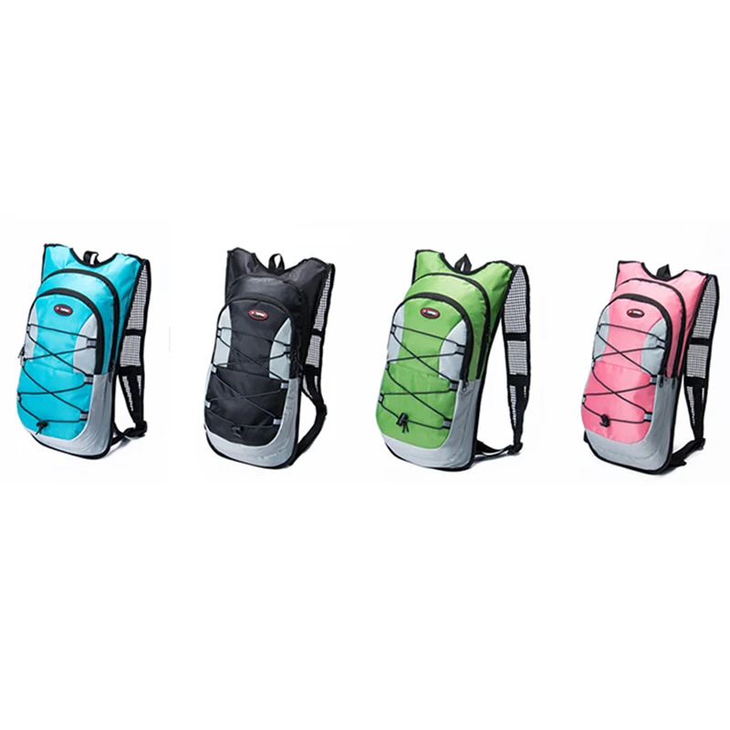 12L Outdoor Backpack Camping Bag With 2L Water Bag Waterproof Mountaineering Hiking Backpacks Molle Sport Bag Climbing Rucksack