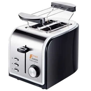

Sandwich Kitchen Appliances Two-Piece Fully Automatic Stainless Steel Electric Toaster Household Bread Maker