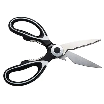 

HOT Multifunction Stainless Steel Kitchen Scissors for Cutting Poultry Fish Chicken Nuts TI99