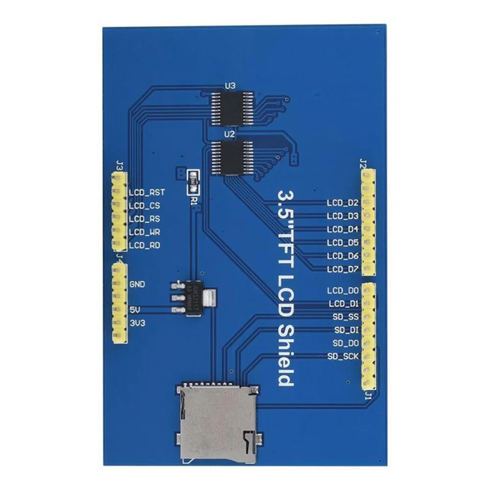 3," TFT Модуль сенсорного ЖК-экрана 480x320 для Arduino& Mega2560 плата UTFT/UTFT_Buttons/Utouch модуль ЖК-экрана библиотеки