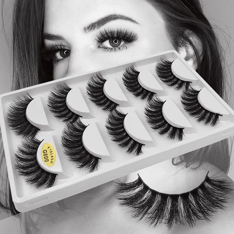 

3D Eyelashes Reusable Fluffy and soft eyelashes makeup mink eyeashes dramatic faux eyelashes For Mink Cilios Make Up Maquiagem