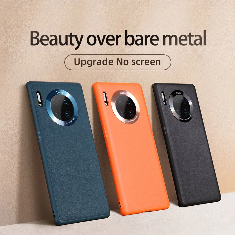 Joyroom Leather Case for Huawei Mate 30 Pro Luxury Shockproof Back Cover Coque Bumper Fundas Capa |