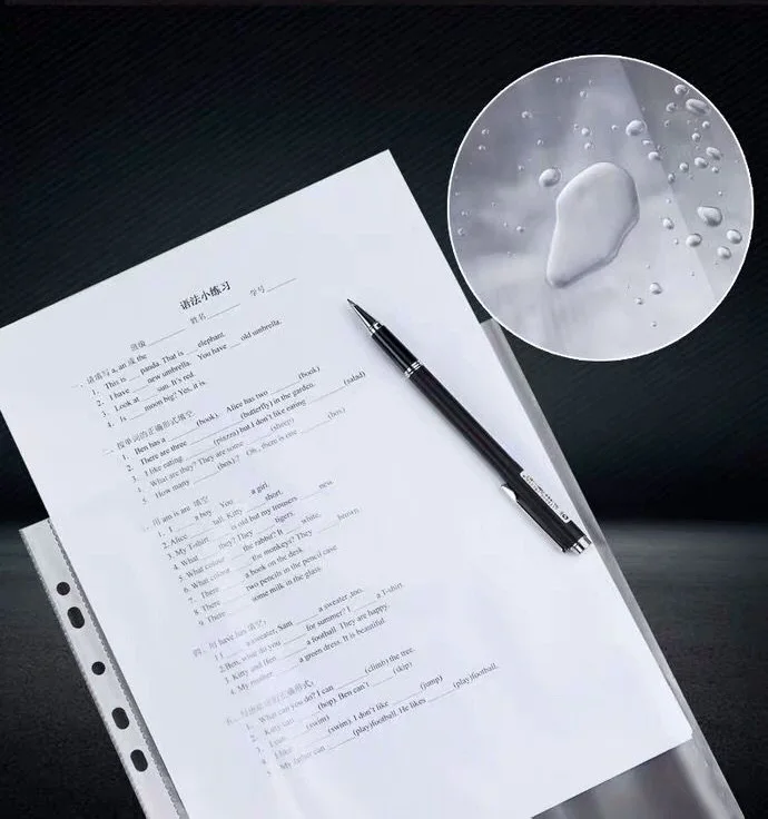 A5 B5 A4 30 11 20 26 Holes Rings Plastic Pockets 100sheets And Paper Refills