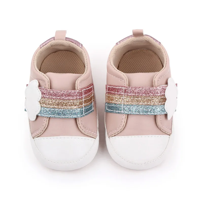 Baby Shoes Rubber Soft Soled Newborn First Walkers Kids Sport Shoes infants Boys Girls Casual Sneakers baby shoes soft sole shoes