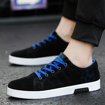 

Fashion Sneakers Men Shoes Skateboarding Classics Style Casual Loafers Low-cut Lace-up Spring Autumn Vulcanize Shoes Promotion