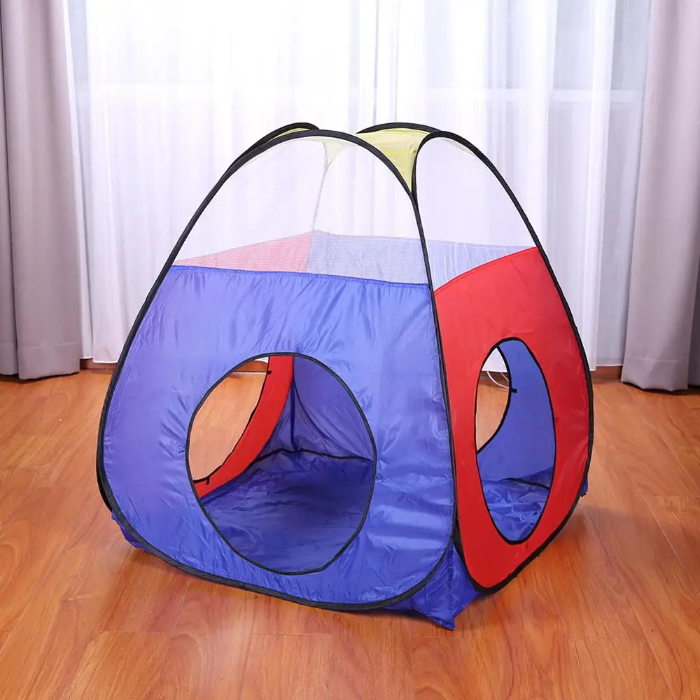 4 шт. детская палатка туннель для ползания|Игровые палатки| |
